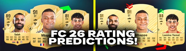 FC 26 PLAYER RATING PREDICTIONS
