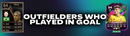 Outfielders Who Became Goalkeepers!