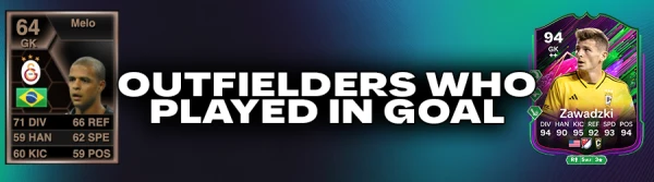 Outfielders Who Became Goalkeepers!