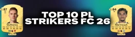 Top 10 Premier League Strikers in FC 25!