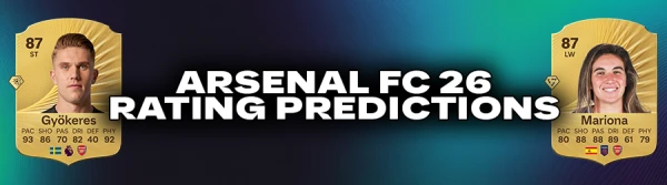 FC 26 Arsenal Rating Analysis